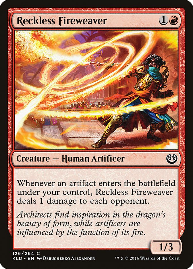 Reckless Fireweaver [Kaladesh] | Webway Games