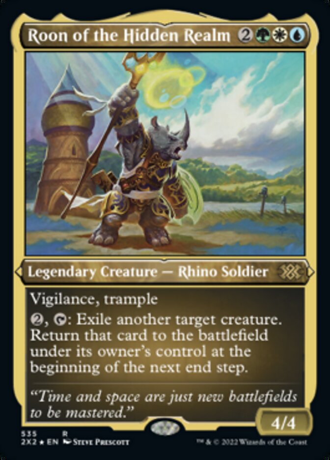 Roon of the Hidden Realm (Foil Etched) [Double Masters 2022] | Webway Games