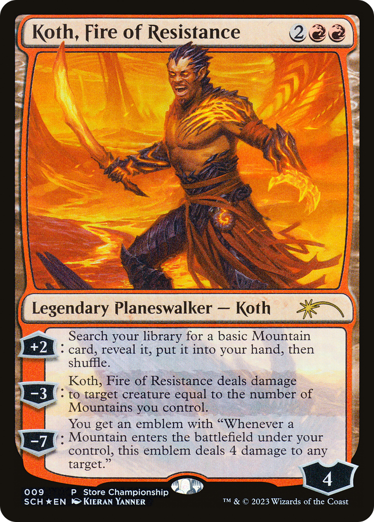 Koth, Fire of Resistance [Store Championships 2023] | Webway Games