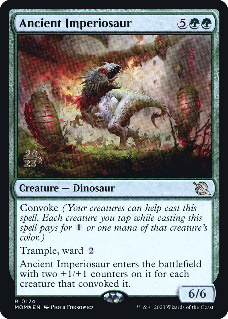 Ancient Imperiosaur [March of the Machine Prerelease Promos] | Webway Games