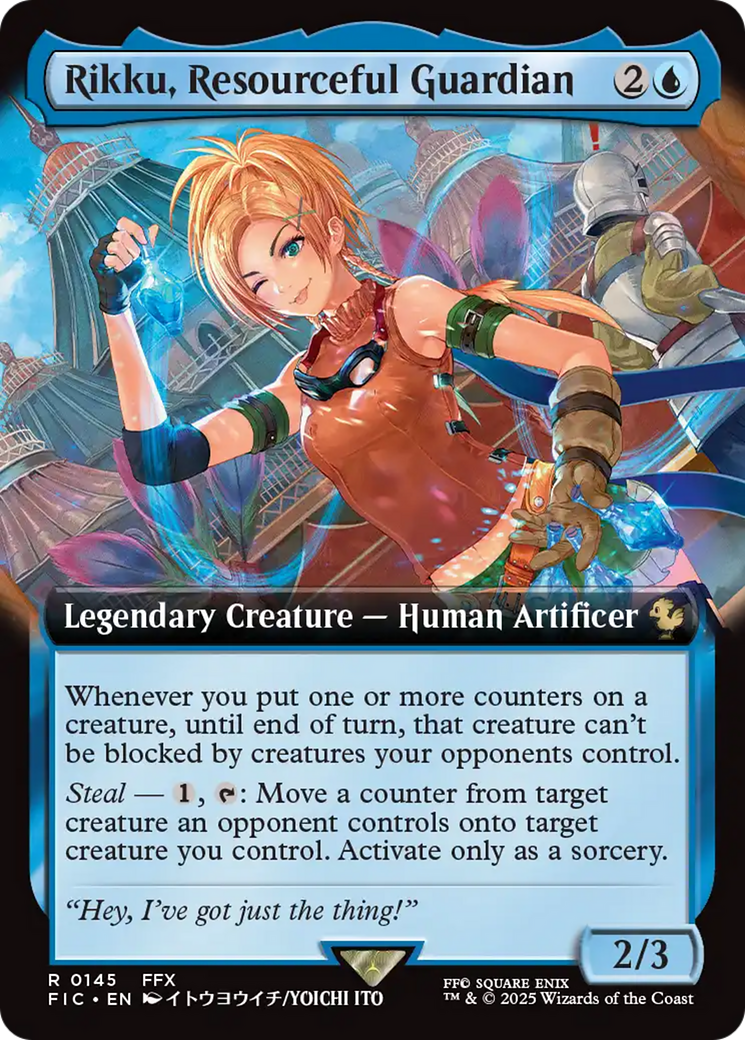 Rikku, Resourceful Guardian (Extended Art) [FINAL FANTASY Commander] | Webway Games