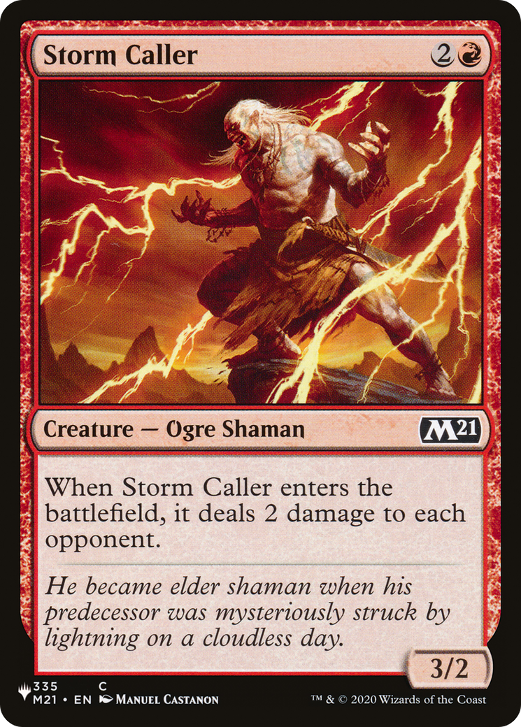 Storm Caller [The List] | Webway Games