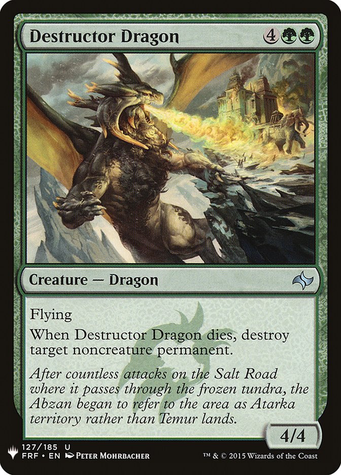 Destructor Dragon [Mystery Booster] | Webway Games
