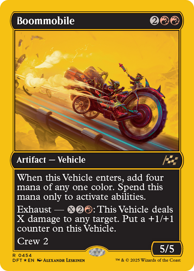 Boommobile (First-Place Foil) [Aetherdrift] | Webway Games