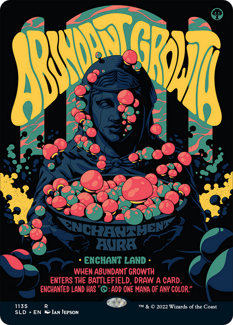 Abundant Growth (Borderless) [Secret Lair Drop Series] | Webway Games