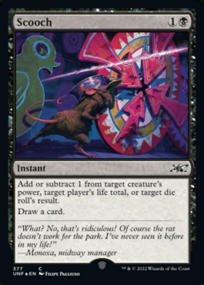 Scooch (Galaxy Foil) [Unfinity] | Webway Games