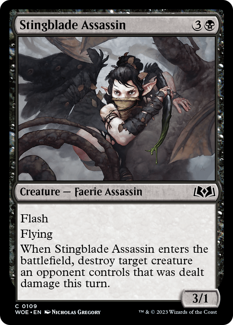 Stingblade Assassin [Wilds of Eldraine] | Webway Games