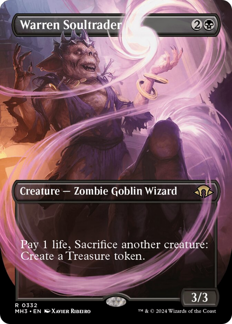 Warren Soultrader (Borderless) [Modern Horizons 3] | Webway Games