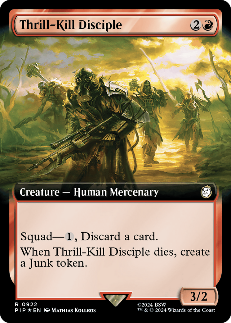 Thrill-Kill Disciple (Extended Art) (Surge Foil) [Fallout] | Webway Games