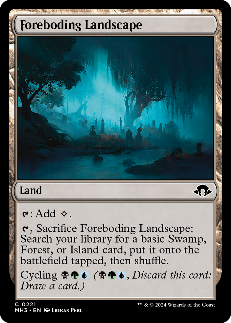 Foreboding Landscape [Modern Horizons 3] | Webway Games