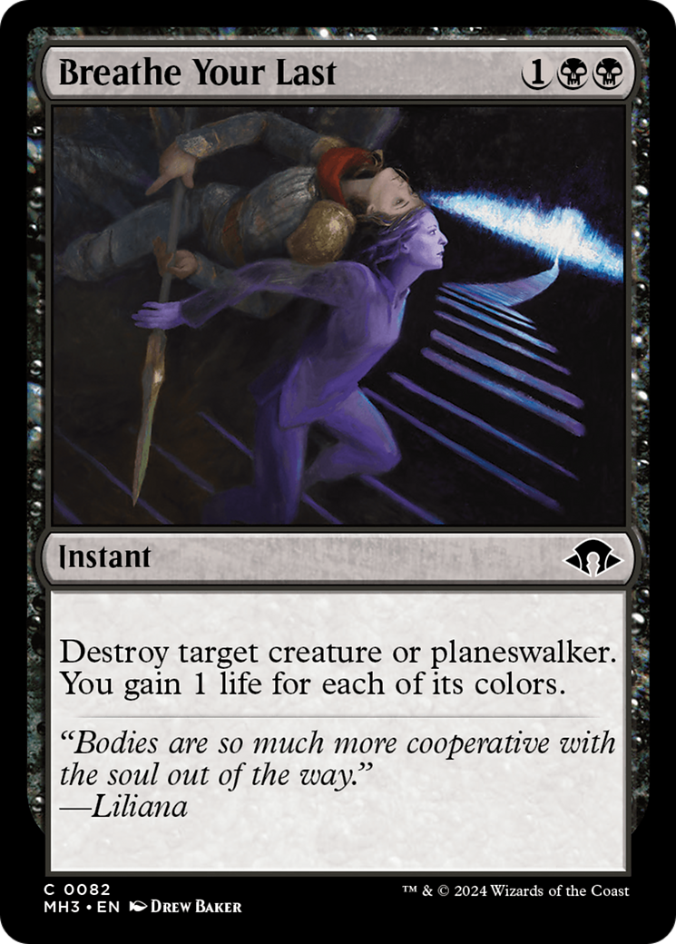 Breathe Your Last [Modern Horizons 3] | Webway Games