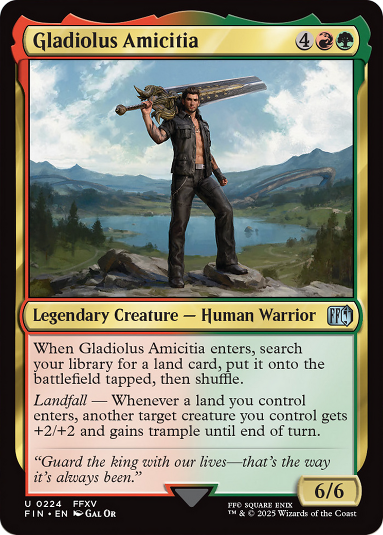 Gladiolus Amicitia [FINAL FANTASY] | Webway Games