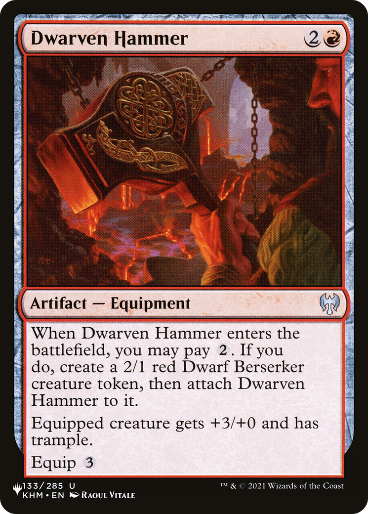 Dwarven Hammer [The List] | Webway Games