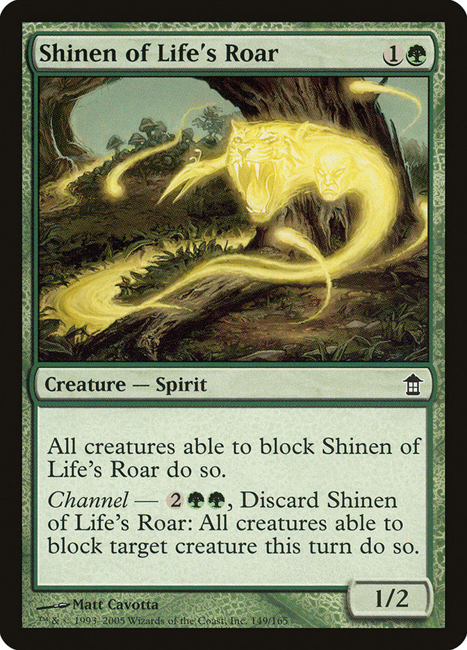 Shinen of Life's Roar [Saviors of Kamigawa] | Webway Games