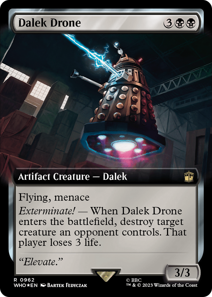 Dalek Drone (Extended Art) (Surge Foil) [Doctor Who] | Webway Games