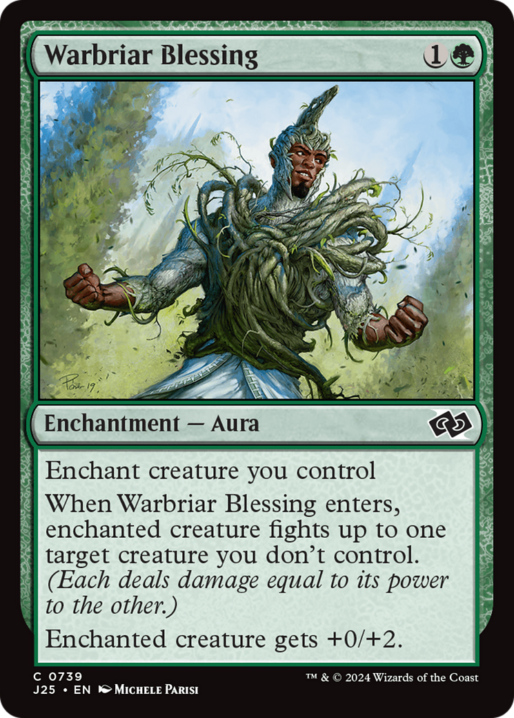 Warbriar Blessing [Foundations Jumpstart] | Webway Games