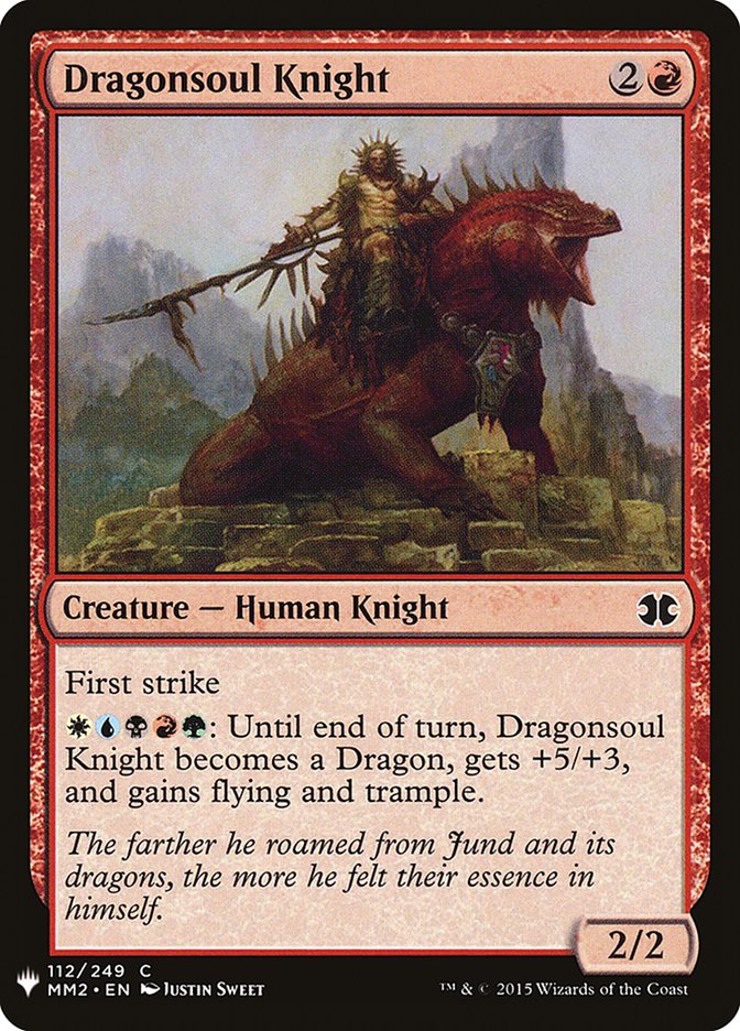 Dragonsoul Knight [Mystery Booster] | Webway Games
