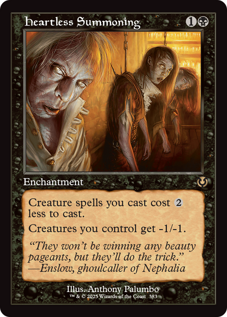 Heartless Summoning (Retro Frame) [Innistrad Remastered] | Webway Games