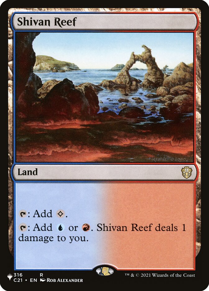 Shivan Reef [Secret Lair: Heads I Win, Tails You Lose] | Webway Games