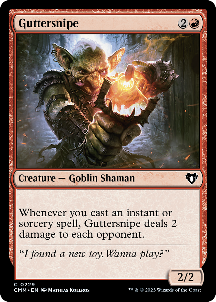 Guttersnipe [Commander Masters] | Webway Games