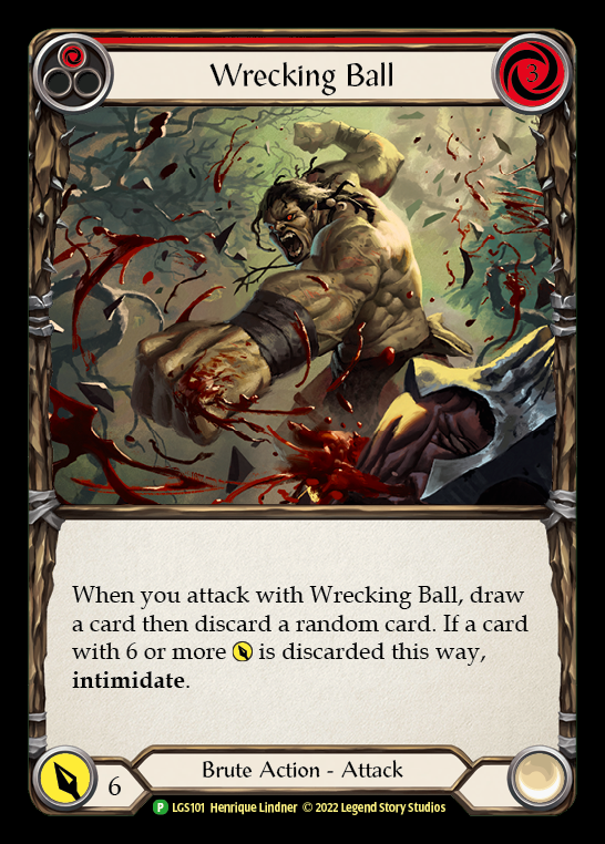Wrecking Ball [LGS101] (Promo)  Rainbow Foil | Webway Games