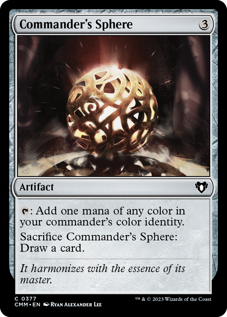Commander's Sphere [Commander Masters] | Webway Games