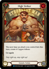 High Striker (Red) [EVR164] (Everfest)  1st Edition Rainbow Foil | Webway Games