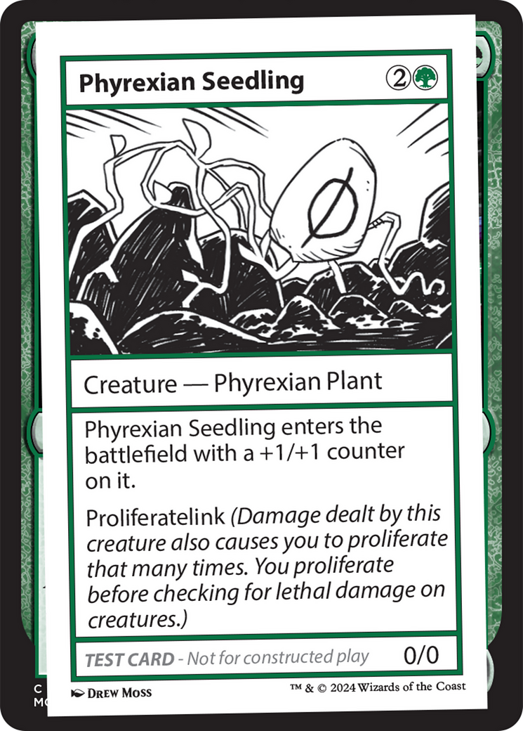 Phyrexian Seedling [Mystery Booster 2 Playtest Cards] | Webway Games