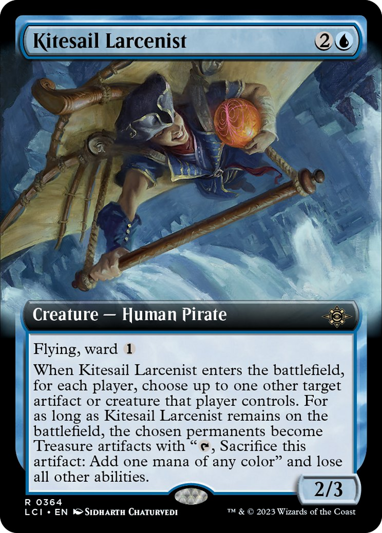 Kitesail Larcenist (Extended Art) [The Lost Caverns of Ixalan] | Webway Games