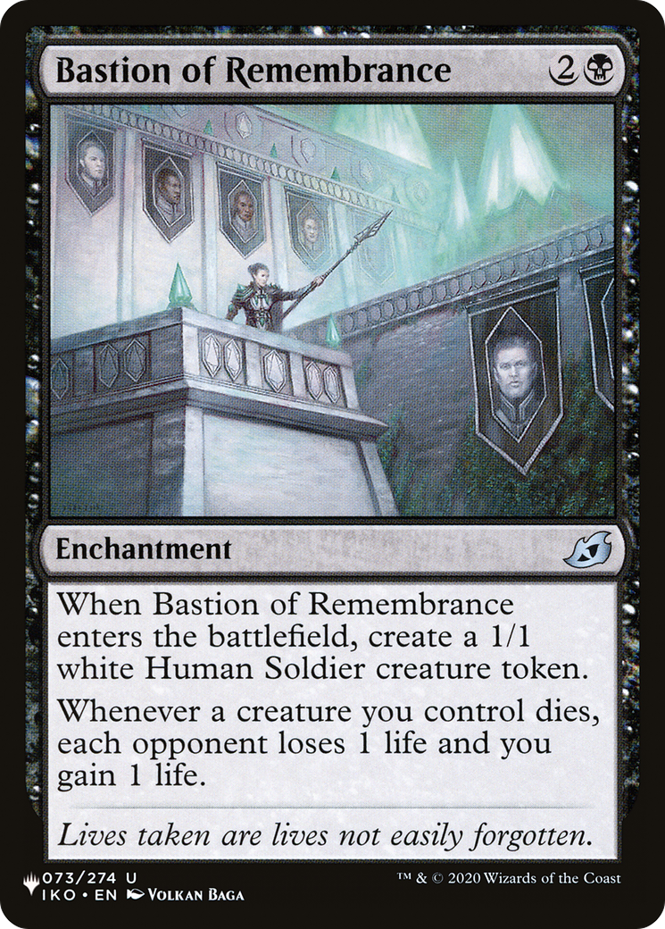 Bastion of Remembrance [The List] | Webway Games