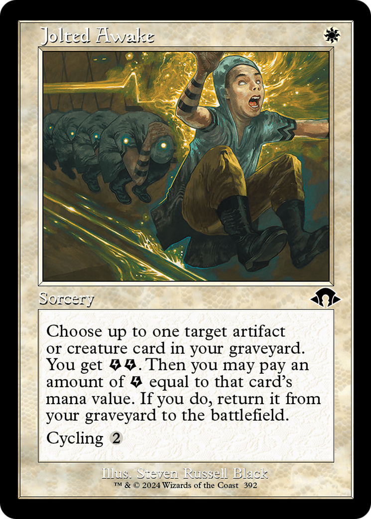 Jolted Awake (Retro Frame) [Modern Horizons 3] | Webway Games