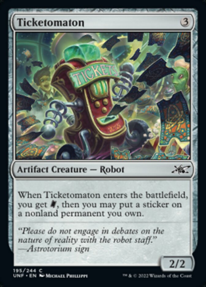 Ticketomaton [Unfinity] | Webway Games
