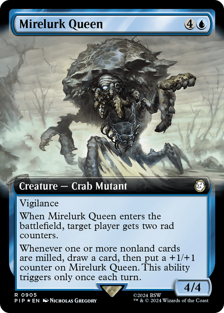 Mirelurk Queen (Extended Art) (Surge Foil) [Fallout] | Webway Games