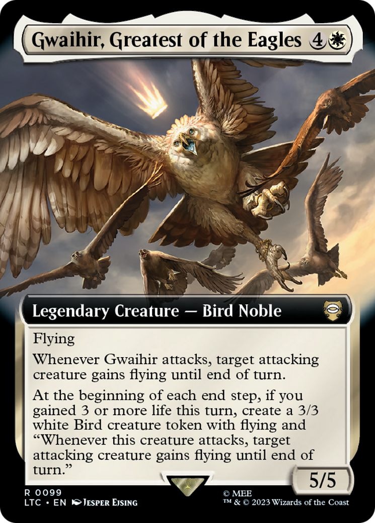 Gwaihir, Greatest of the Eagles (Extended Art) [The Lord of the Rings: Tales of Middle-Earth Commander] | Webway Games