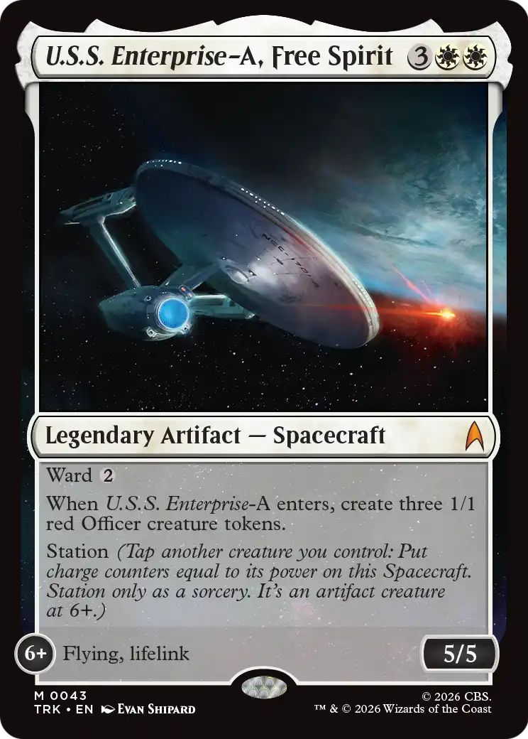 U.S.S. Enterprise-A, Free Spirit [Star Trek] | Webway Games