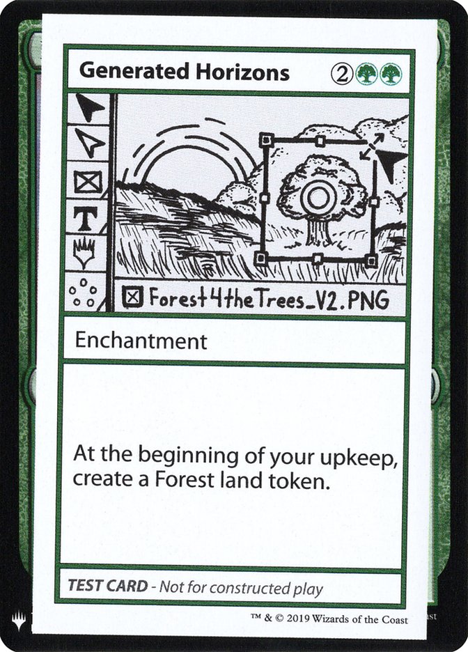 Generated Horizons [Mystery Booster Playtest Cards] | Webway Games