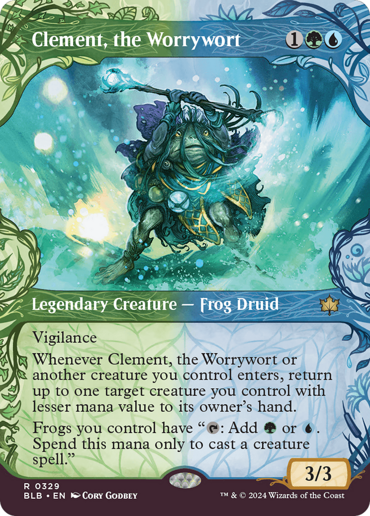 Clement, the Worrywort (Showcase) [Bloomburrow] | Webway Games