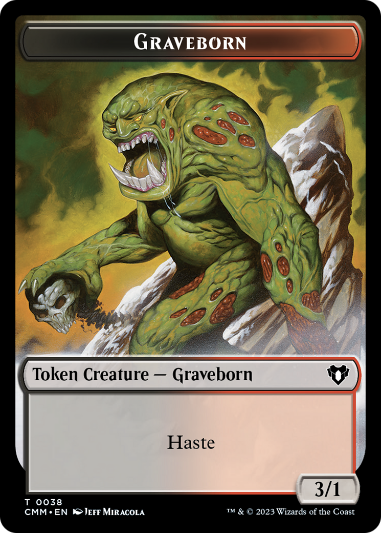 Graveborn Token [Commander Masters Tokens] | Webway Games