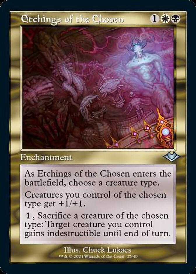 Etchings of the Chosen (Retro) [Modern Horizons] | Webway Games