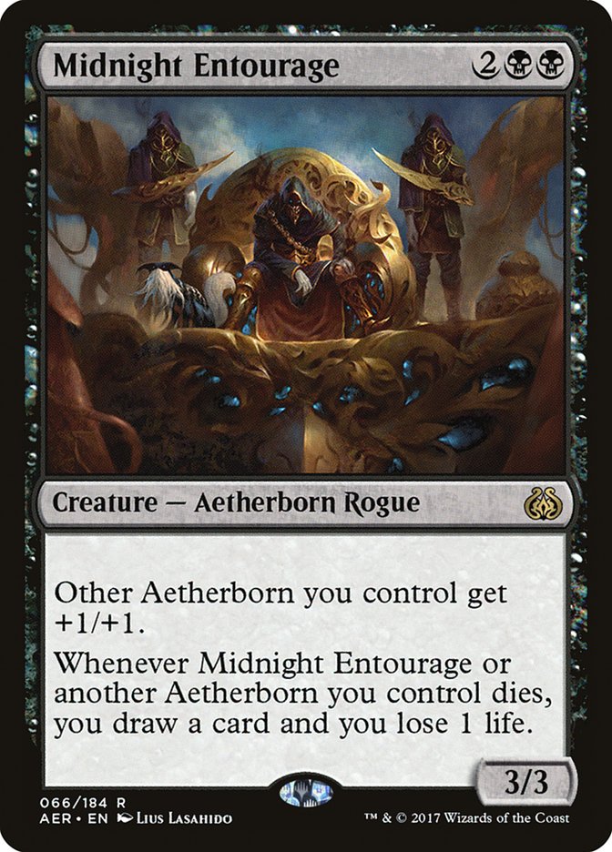 Midnight Entourage [Aether Revolt] | Webway Games