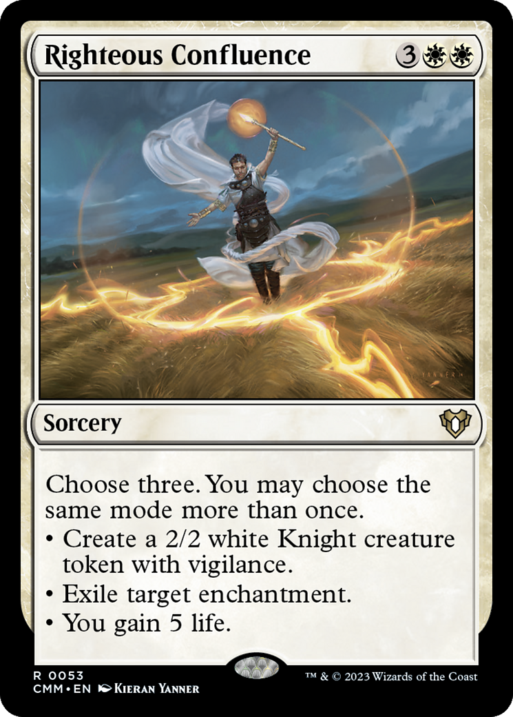 Righteous Confluence [Commander Masters] | Webway Games