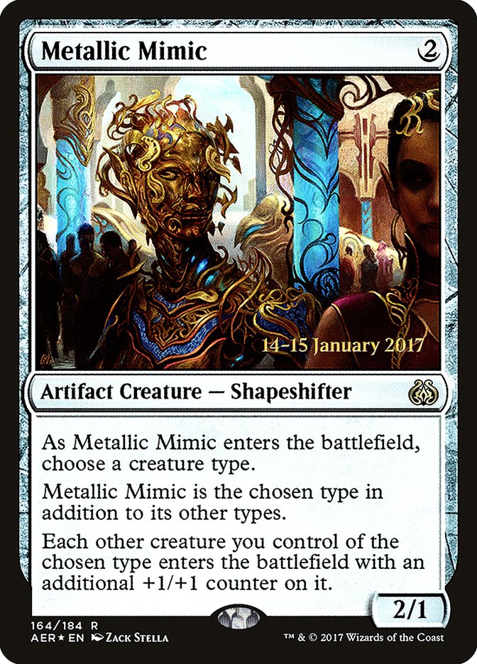 Metallic Mimic [Aether Revolt Prerelease Promos] | Webway Games