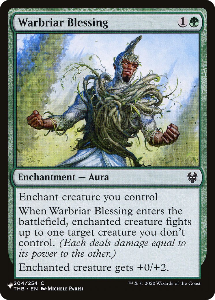 Warbriar Blessing [The List] | Webway Games