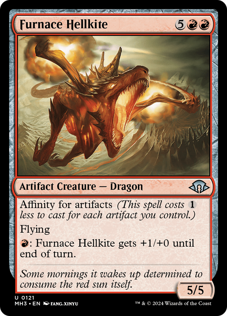 Furnace Hellkite [Modern Horizons 3] | Webway Games