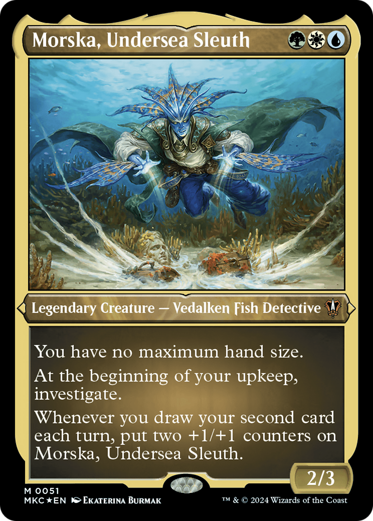 Morska, Undersea Sleuth (Display Commander) [Murders at Karlov Manor Commander] | Webway Games