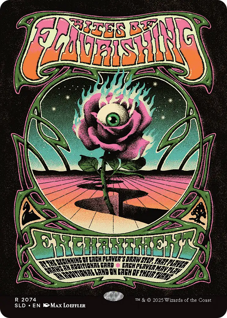 Rites of Flourishing (2074) (Rainbow Foil) [Secret Lair Drop Series] | Webway Games