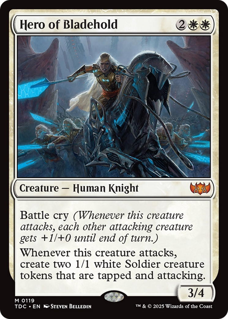 Hero of Bladehold [Tarkir: Dragonstorm Commander] | Webway Games