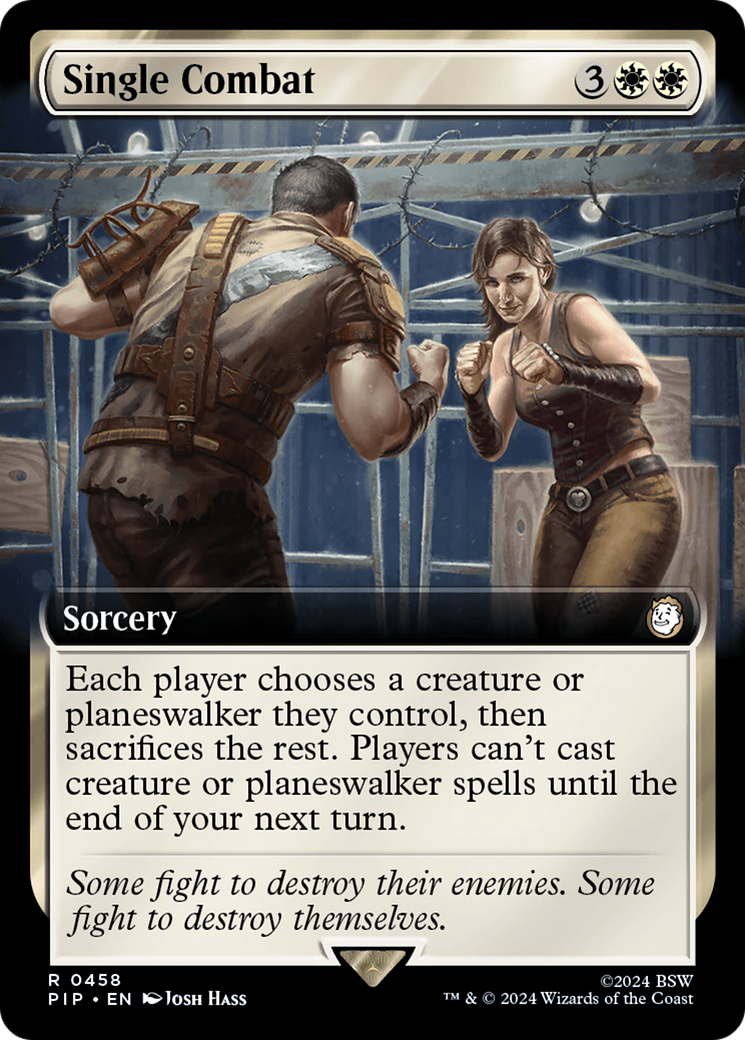 Single Combat (Extended Art) [Fallout] | Webway Games