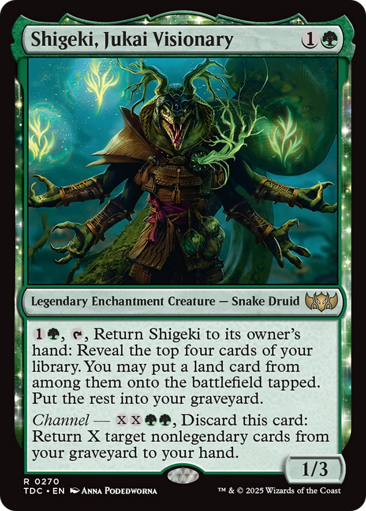 Shigeki, Jukai Visionary [Tarkir: Dragonstorm Commander] | Webway Games