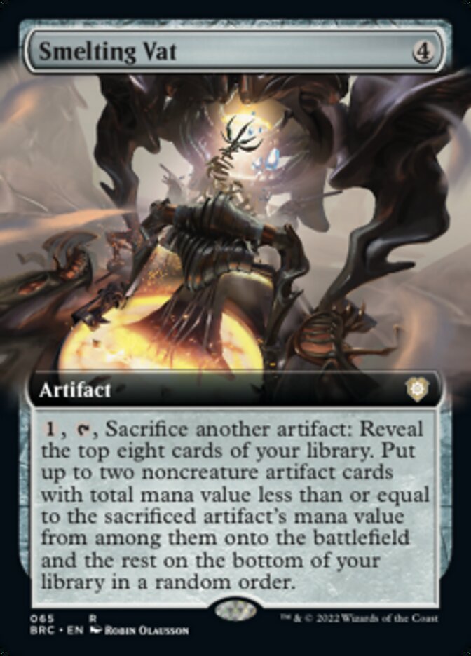 Smelting Vat (Extended Art) [The Brothers' War Commander] | Webway Games